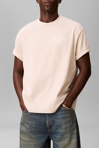 T-shirt relaxed - Ecru