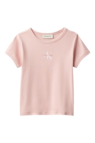 T-shirt en coton biologique - Rose