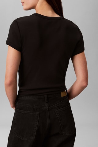 T-shirt slim - Noir