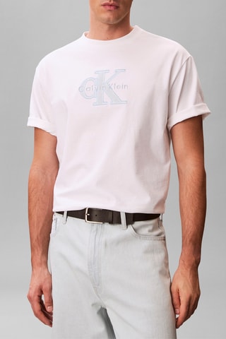 T-shirt relaxed - Blanc
