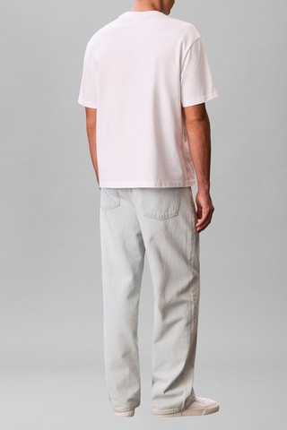 T-shirt relaxed - Blanc