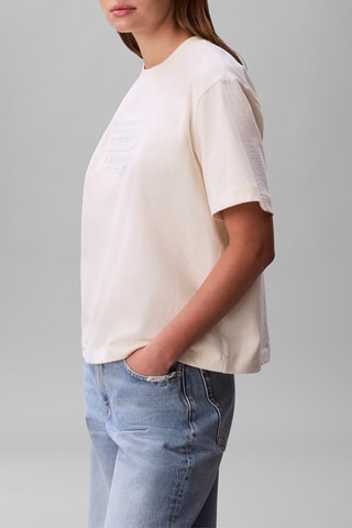 T-shirt relaxed - Ecru