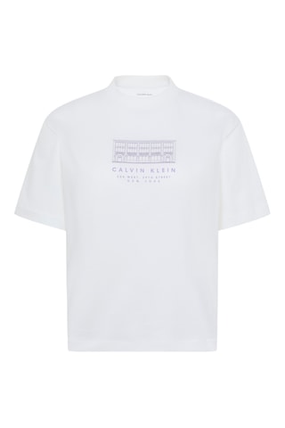 T-shirt ample - Blanc