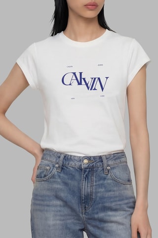 T-shirt slim - Blanc