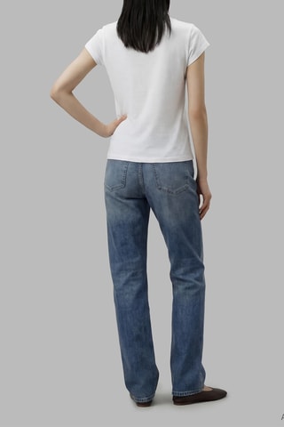 T-shirt slim - Blanc