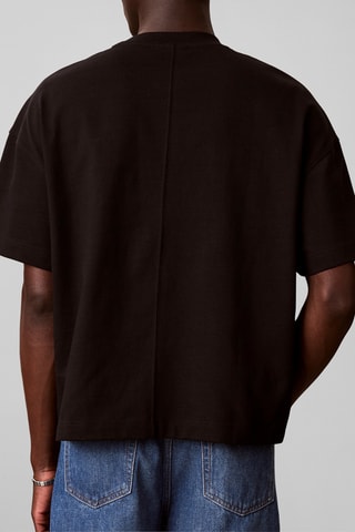 T-shirt relaxed - Noir
