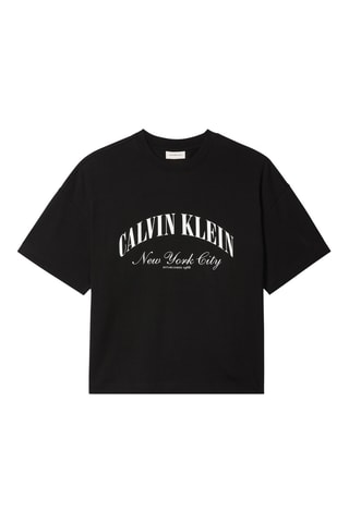 T-shirt relaxed - Noir