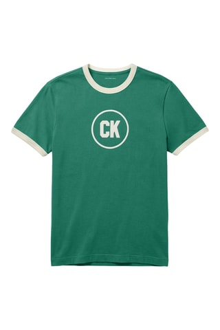 T-shirt relaxed - Vert