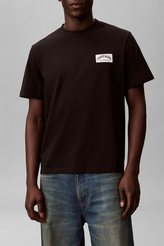 T-shirt relaxed - Noir
