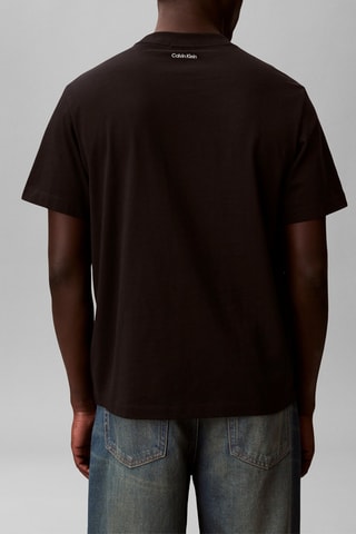 T-shirt relaxed - Noir
