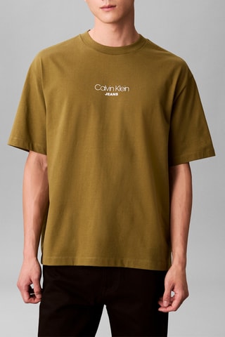 T-shirt relaxed - Kaki