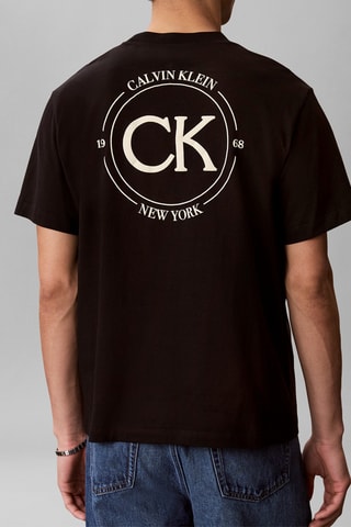 T-shirt relaxed - Noir