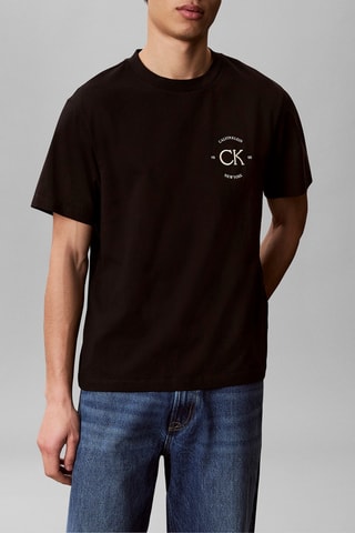 T-shirt relaxed - Noir