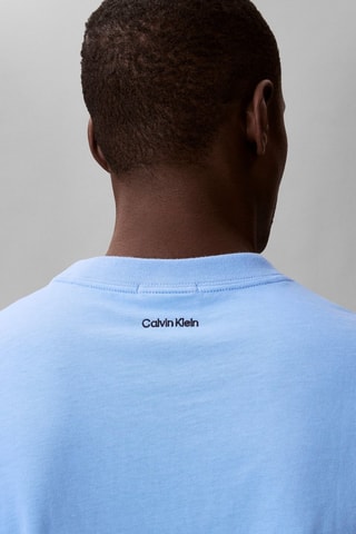 T-shirt relaxed - Bleu clair