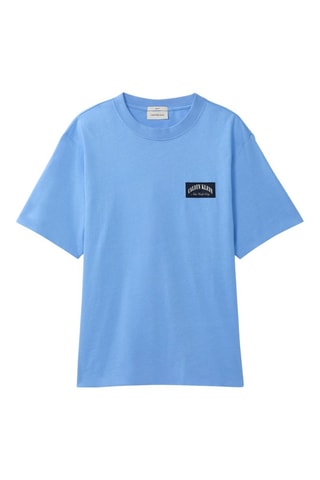 T-shirt relaxed - Bleu clair