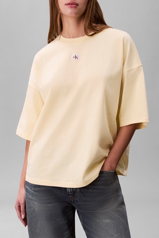 T-shirt oversize - Blanc