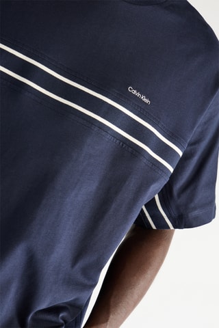 T-shirt oversize - Bleu marine