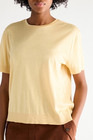 T-shirt - Jaune pâle