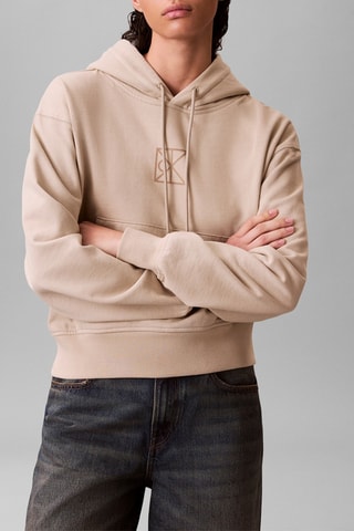 Sweat à capuche - Marron clair