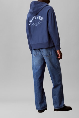 Sweat à capuche - Bleu marine