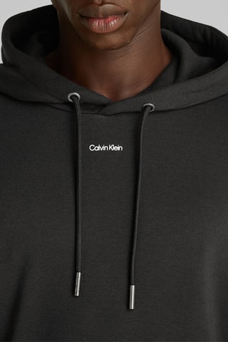 Sweat à capuche en coton biologique - Noir