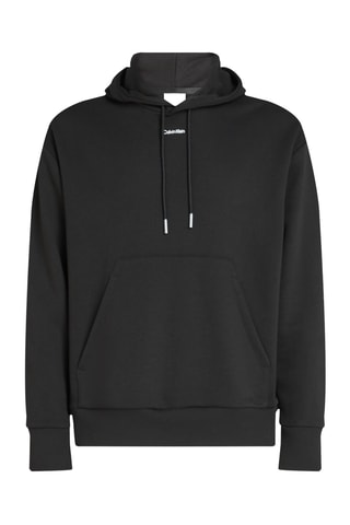 Sweat à capuche en coton biologique - Noir