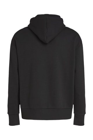 Sweat à capuche en coton biologique - Noir