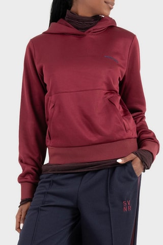 Sweat à capuche - Bordeaux