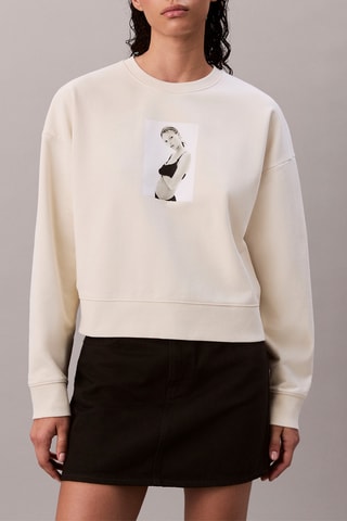 Sweat Kate Moss - Blanc