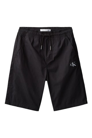 Short en coton biologique - Noir