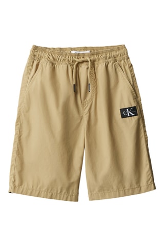 Short en coton biologique - Marron