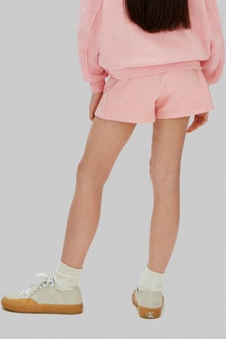Short en coton biologique - Rose