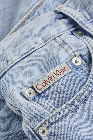 Bermuda en jean taille haute - Bleu clair