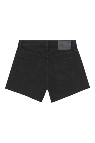 Short en jean - Noir