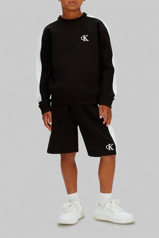 Short en coton biologique - Noir