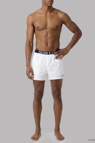 Short de bain - Blanc