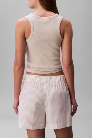 Short - Blanc et gris clair