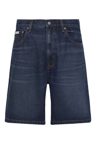 Bermuda en jean - Bleu marine