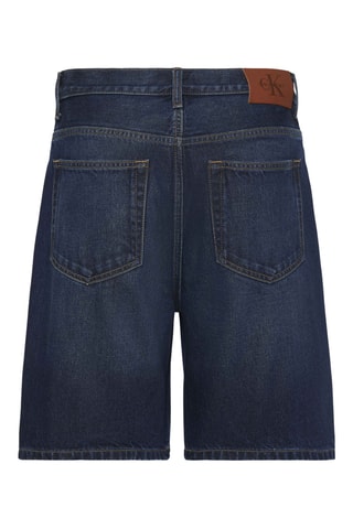 Bermuda en jean - Bleu marine