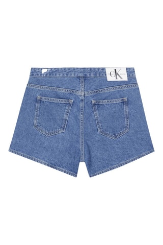 Jupe-short en jean - Bleu marine
