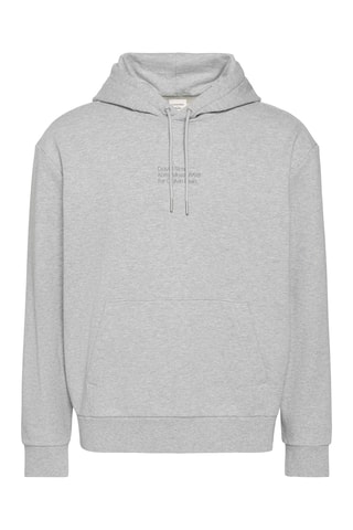 Sweat à capuche Kate Moss - Gris chiné