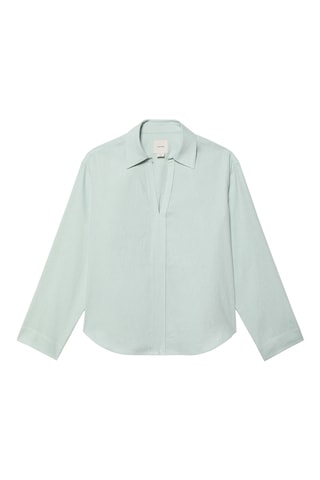 Blouse en lin - Vert d’eau