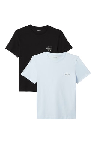 2 t-shirts - Ciel et noir