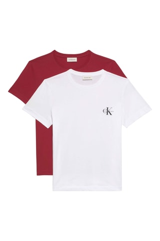2 t-shirts - Rouge et blanc