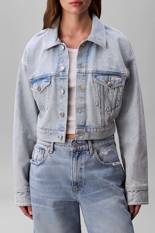 Veste en jean - Bleu