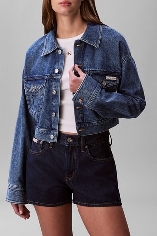 Veste en jean - Bleu