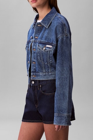 Veste en jean - Bleu