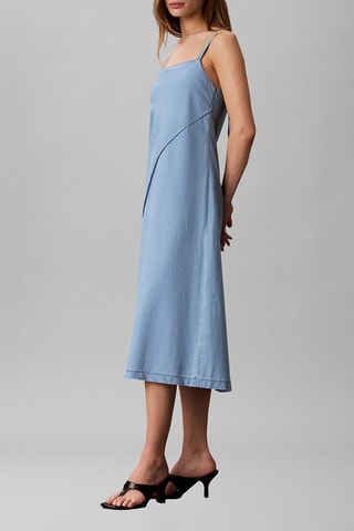 Robe midi - Ciel