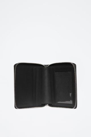 Portefeuille en cuir nappa - Noir