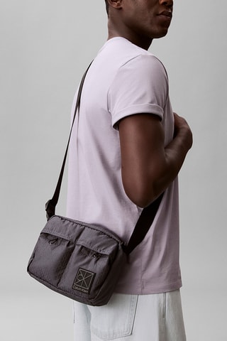 Sac bandoulière - Bleu-gris